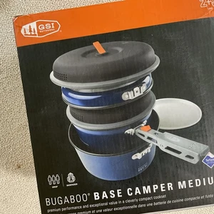 GSI Outdoors BUGABOO Base Camper Medium Cookware Backpack Cook Set L5C - Picture 1 of 1