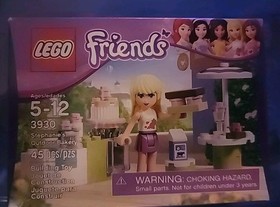 *NEW* Lego 3930 Friends STEPHANIE'S OUTDOOR BAKERY Cake Umbrella Party *RETIRED*