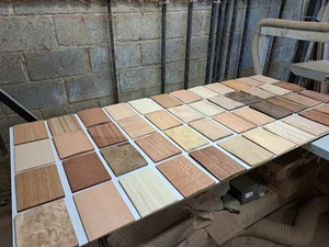 A5 GIANT Veneer Sample Pack, 48 Pieces, 220 x 150mm for marquetry, AMAZING VALUE - Picture 1 of 5