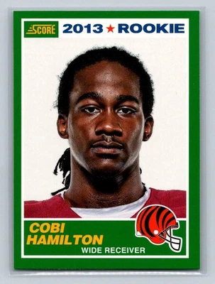 2013 Score #347 Cobi Hamilton   RC Cincinnati Bengals - Image 1 of 2