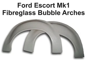 Ford Escort Mk1 Fibreglass Rear Bubble Arches - Picture 1 of 1