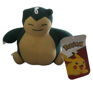 NWT Pokemon Snorlax Plush 7” Toy Factory Licensed Stuffed Animal Plush Nintendo - Picture 1 of 5