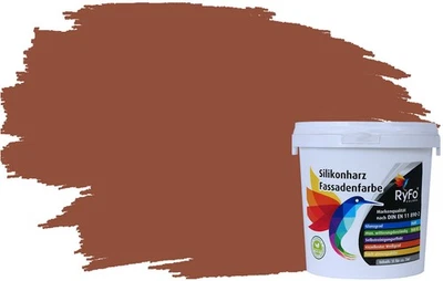 RyFo Colors Silikonharz Fassadenfarbe Lotuseffekt Trend Brauntöne - bunte Farbe - Bild 1 von 2