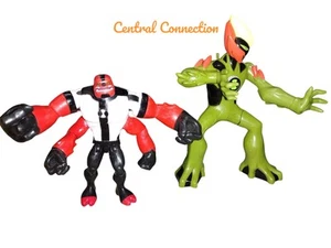 Ben 10 Figuren Lot VIER ARME & SUMPFEUER lose Cartoon Network Bandai - Bild 1 von 2