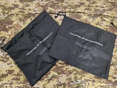 2x Packsack schwarz Wäschesack Bundeswehr Kleidersack  Transport Neuwertig  - Bild 1 von 2