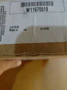 Nuevo bloqueo de tapa de lavadora Whirlpool genuino OEM W11670519 envío gratuito - Imagen 1 de 2