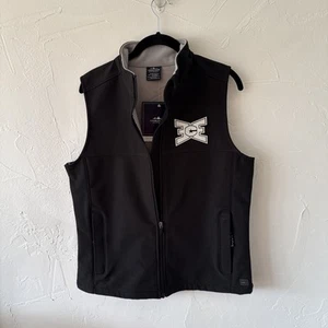 ECE Full Zip Black Vest East Celebrity Elite Cheerleading Cheer Size M - Bild 1 von 10