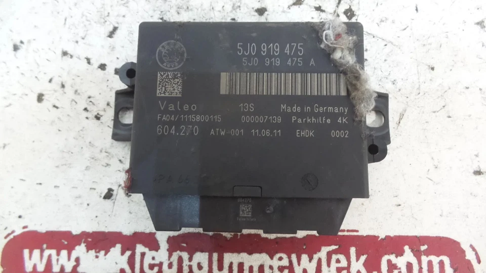 CENTRALINA MODULO PARCHEGGIO Skoda Fabia II Combi 2011 5J0919475 / 5J0919475A - Immagine 1 di 1