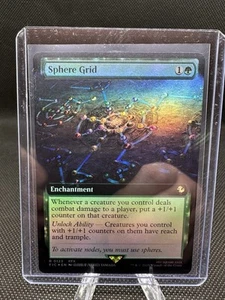 Sphere Grid FOIL Extended Art 0123 Final Fantasy Commander FIC MTG Rare Unplayed - Picture 1 of 1