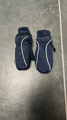 Guantes de nieve Gap azul marino para niños pequeños talla S/m (2-3 años) Foto 1 de 4