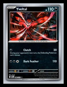 Yveltal Reverse Holo NM #088/132 ME01: Mega Evolution Pokemon Card - Picture 1 of 2