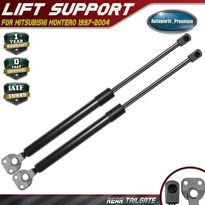 2x Tailgate Liftgate Lift Supports Shocks Struts for Mitsubishi Montero 97-04 - Image 1 of 4