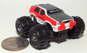 Small Funrise Audi Quattro Rallye Car Monster Truck in Gray, White & Red - Picture 1 of 3
