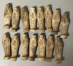 Original Not A Copy Egyptian Ushabti, 2500 Years Old, Museum Quality With COA - Picture 1 of 3