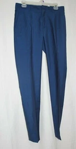 NUEVO ZARA HOMBRE AZUL REAL VESTIDO TRAJE PANTALONES MEZCLA MOHAIR PANTALONES Talla 30 32 x 32 - Imagen 1 de 12