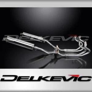 SISTEMA DE ESCAPE ABS COMPLETO HONDA ST1300 PAN EUROPEO 450mm ACERO INOXIDABLE OVALADO BSAU - Imagen 1 de 4