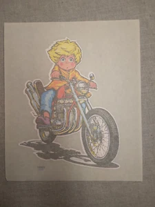 MOTO (RAGAZZO) vintage anni '70 ROACH "Trasferimento di calore" - Foto 1 di 2