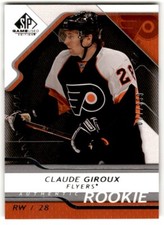 2008-09 SP Game Used Authentic Claude Giroux Rookie /999 #112 Philadelphia