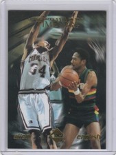 RAY ALLEN / ALEX ENGLISH 1996 EDGE TIME WARP RARE GOLD FOIL RC INSERT #'D /1000