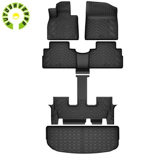 3D Floor Mats & Cargo Liner Full Cover for 2020-2024 Hyundai Palisade Waterproof - Picture 1 of 9