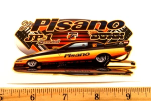JOE PISANO JP-1 Special Mike Dunn NHRA Racing Funny Car Sticker Decal - Imagen 1 de 1