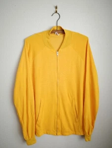 Vintage 60s Mason Sports Large Jersey Zip Shirt Athletic Wear Mason USA Made EUC - Picture 1 of 5