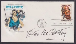 Kevin McCarthy, American Actor, Invasion of the Body Snatchers, signed film FDC - Picture 1 of 1
