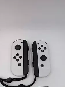 NSA - Nintendo Switch OLED Joy-Con Weiß Fernbedienungen - Bild 1 von 4
