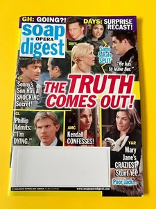 DAYS SAMI RAFE * GH SONNY * GL AMC Y&R August 11 2009 SOAP OPERA DIGEST MAGAZINE - Picture 1 of 2