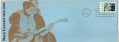 Sc# 1322 Mary Cassatt Nov. 17, 1966 Wash. DC FDC on unknown designer. not in Mel - Image 1 of 4