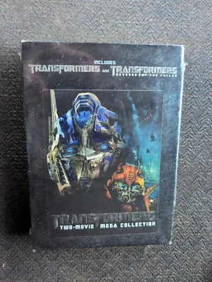 Transformers Two-Movie Mega Collection 4-disc DVD Video Set Brand New Sealed - Image 1 of 3