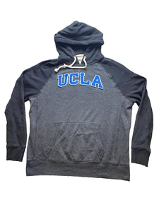 UCLA Bruins Sweatshirt Adult Large Black Hoodie NCAA Hoodie Campus Crew Mens - Picture 1 of 7