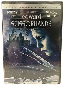 Edward Scissorhands (DVD, 2002, Full Screen Edition) Extras! Depp/Ryder! Sealed! - Picture 1 of 2