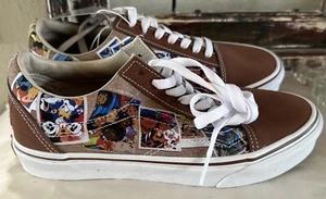 Vans Old Skool Disney 100 Scrapbook Multi Braun Sneaker Damengröße 7 Neu - Bild 1 von 10