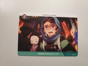 ¡¿Ha crecido así la ciudad?! Tarjeta rara Demon Slayer R kny1-r08 - Imagen 1 de 2