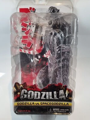 Figura de acción NECA Reel Toys Godzilla Vs SpaceGodzilla caja embalaje solamente Foto 1 de 4