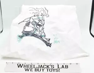 Botcon 2002 Pat Lee Original Megatron Artwork on Tablecloth SIGNED Transformers - Picture 1 of 1