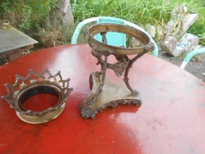 Pietement en Bronze  Tetes et Pattes de Lion - Imagen 1 de 5