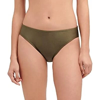 MSRP $48 DKNY Women's Solid Hipster Bikini Bottoms Green Size XS - Image 1 of 2