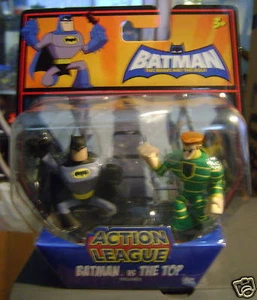 BATMAN BRAVE BOLD ACTION LEAGUE BATMAN VS THE TOP *NEW* - Picture 1 of 1
