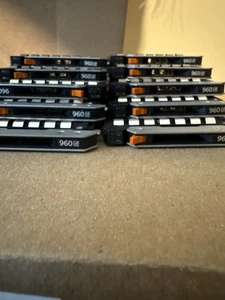 Lot of 10  Dell M430 FC430 R630 R730XD 1.8" SSD Caddy Tray Bracket 0JV1MV - Picture 1 of 2