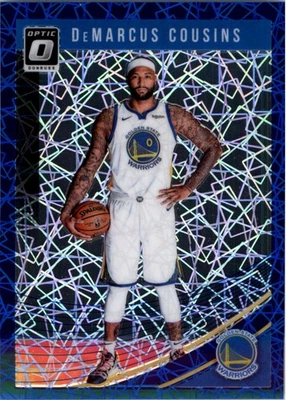 Donruss Optic Blue Velocity #42 2018-19 DeMarcus Cousins - BSK Foto 1 de 2
