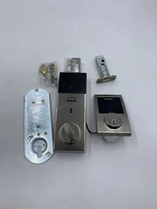 SCHLAGE Connect Smart Deadbolt Touch/Key Century Satin Chrome BE469ZP CEN 626 - Picture 1 of 14