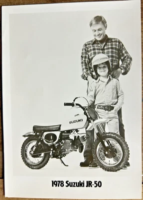 Suzuki JR-50 1978 foto publicitaria original Foto 1 de 2