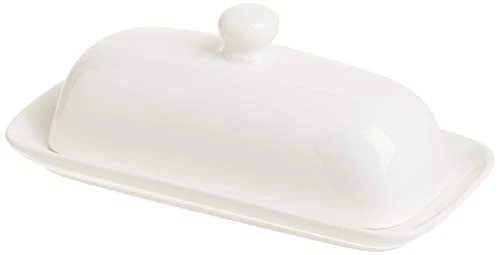 Norpro Porcelain Butter Dish With Lid 1