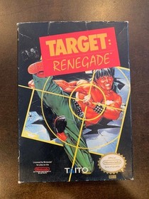 Target Renegade Nintendo Nes CIB COMPLETE