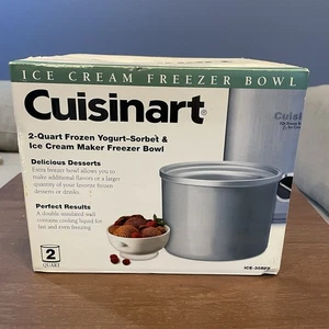 Cuisinart ICE-30RFB Repuesto Heladera/Yogur Congelador Cuenco para ICE-30BC - Imagen 1 de 6