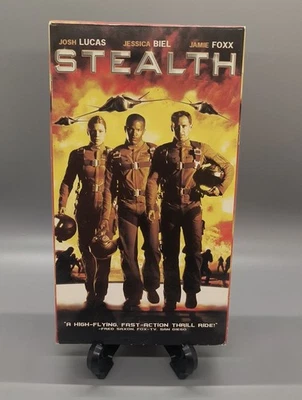 Stealth (VHS, 2005) Josh Lucas, Jessica Biel, Jamie Foxx, Sam Shepard, Thrills - Image 1 of 4