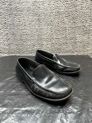 Mocasines sin cordones vintage de cuero con tachuelas J.P. Tod's negros para mujer talla 37 EU Foto 1 de 4
