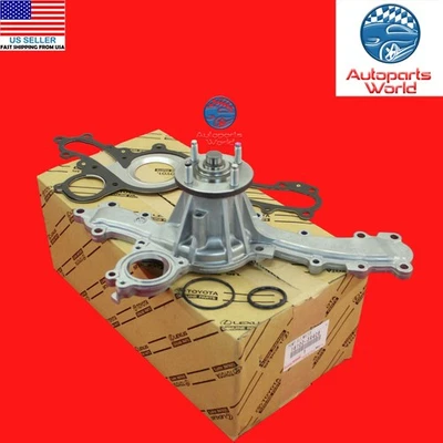 GENUINE OEM TOYOTA TACOMA 4RUNNER TUNDRA 4.0L ENGINE WATER PUMP 16100-39406 - Image 1 of 3